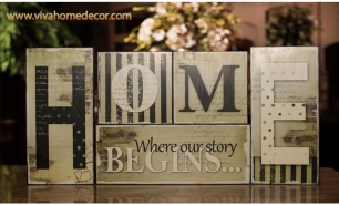 Home is where our Story Begins by Viva Home Decor